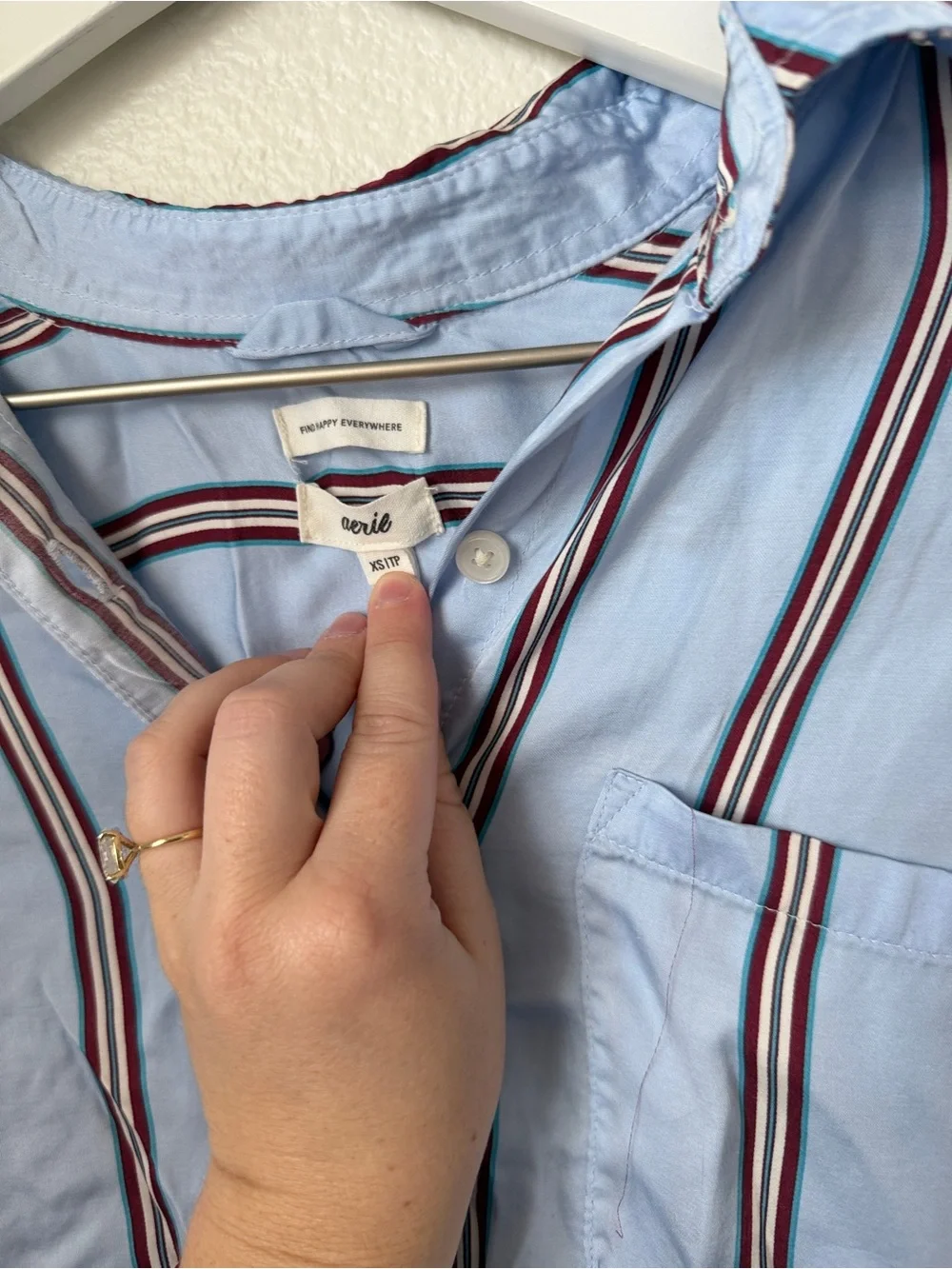 Aerie stain PJ-To-Party Shirt
